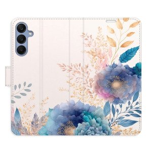 Flipové pouzdro iSaprio - Ornamental Flowers 03 - Samsung Galaxy A25 5G