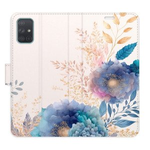 Flipové pouzdro iSaprio - Ornamental Flowers 03 - Samsung Galaxy A71