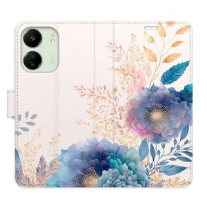 Flipové pouzdro iSaprio - Ornamental Flowers 03 - Xiaomi Redmi 13C