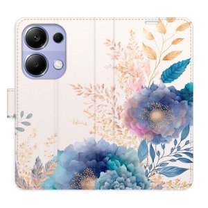Flipové pouzdro iSaprio - Ornamental Flowers 03 - Xiaomi Redmi Note 13 Pro