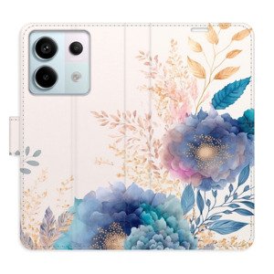 Flipové pouzdro iSaprio - Ornamental Flowers 03 - Xiaomi Redmi Note 13 Pro+ 5G