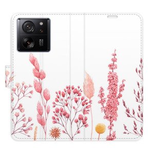 Flipové pouzdro iSaprio - Pink Flowers 03 - Xiaomi 13T / 13T Pro