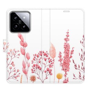 Flipové pouzdro iSaprio - Pink Flowers 03 - Xiaomi 14