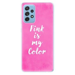 Odolné silikonové pouzdro iSaprio - Pink is my color - Samsung Galaxy A72