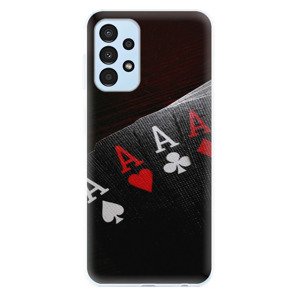 Odolné silikonové pouzdro iSaprio - Poker - Samsung Galaxy A13