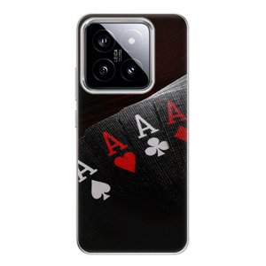Odolné silikonové pouzdro iSaprio - Poker - Xiaomi 14