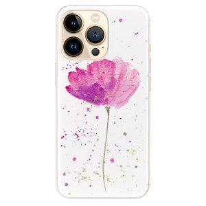 Odolné silikonové pouzdro iSaprio - Poppies - iPhone 13 Pro