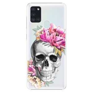 Plastové pouzdro iSaprio - Pretty Skull - Samsung Galaxy A21s