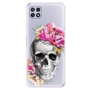 Odolné silikonové pouzdro iSaprio - Pretty Skull - Samsung Galaxy A22 5G