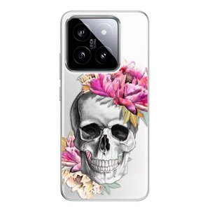 Odolné silikonové pouzdro iSaprio - Pretty Skull - Xiaomi 14