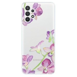 Odolné silikonové pouzdro iSaprio - Purple Orchid - Samsung Galaxy A32 5G