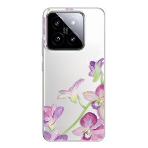 Odolné silikonové pouzdro iSaprio - Purple Orchid - Xiaomi 14