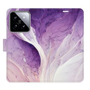 Flipové pouzdro iSaprio - Purple Paint - Xiaomi 14