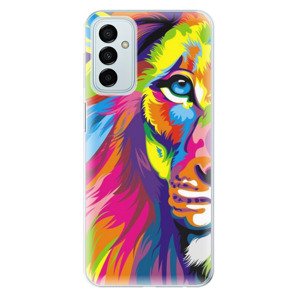 Odolné silikonové pouzdro iSaprio - Rainbow Lion - Samsung Galaxy M23 5G