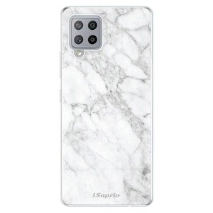 Odolné silikonové pouzdro iSaprio - SilverMarble 14 - Samsung Galaxy A42