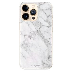 Odolné silikonové pouzdro iSaprio - SilverMarble 14 - iPhone 13 Pro Max