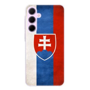 Odolné silikonové pouzdro iSaprio - Slovakia Flag - Samsung Galaxy A55 5G
