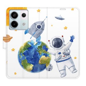 Flipové pouzdro iSaprio - Space 06 - Xiaomi Redmi Note 13 Pro+ 5G