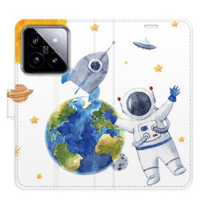 Flipové pouzdro iSaprio - Space 06 - Xiaomi 14
