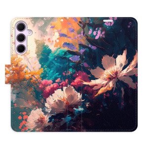 Flipové pouzdro iSaprio - Spring Flowers - Samsung Galaxy A35 5G