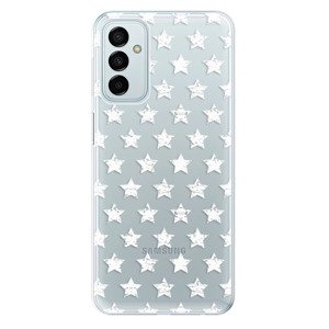 Odolné silikonové pouzdro iSaprio - Stars Pattern - white - Samsung Galaxy M23 5G