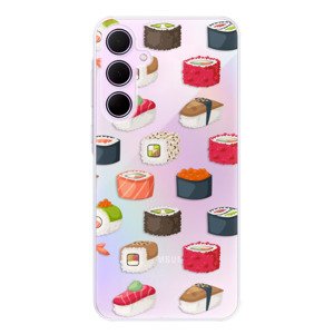 Odolné silikonové pouzdro iSaprio - Sushi Pattern - Samsung Galaxy A55 5G