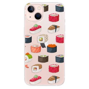 Odolné silikonové pouzdro iSaprio - Sushi Pattern - iPhone 13