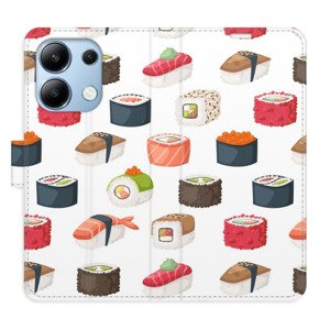 Flipové pouzdro iSaprio - Sushi Pattern 02 - Xiaomi Redmi Note 13