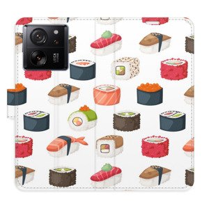 Flipové pouzdro iSaprio - Sushi Pattern 02 - Xiaomi 13T / 13T Pro