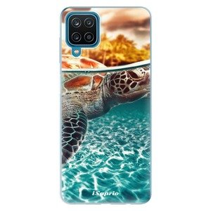 Odolné silikonové pouzdro iSaprio - Turtle 01 - Samsung Galaxy A12
