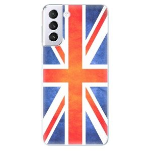 Odolné silikonové pouzdro iSaprio - UK Flag - Samsung Galaxy S21+