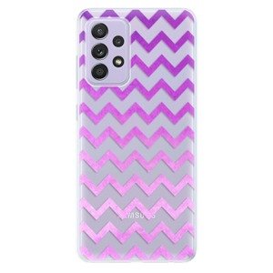 Odolné silikonové pouzdro iSaprio - Zigzag - purple - Samsung Galaxy A52/A52 5G