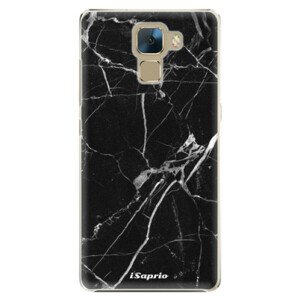 Plastové pouzdro iSaprio - Black Marble 18 - Huawei Honor 7