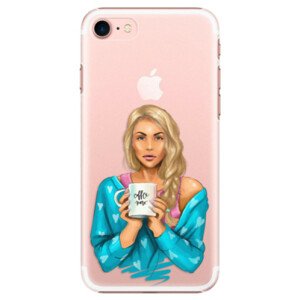 Plastové pouzdro iSaprio - Coffe Now - Blond - iPhone 7