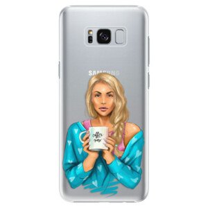 Plastové pouzdro iSaprio - Coffe Now - Blond - Samsung Galaxy S8 Plus