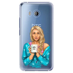 Plastové pouzdro iSaprio - Coffe Now - Blond - HTC U11