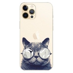 Plastové pouzdro iSaprio - Crazy Cat 01 - iPhone 12 Pro