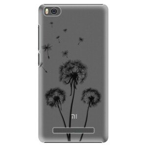 Plastové pouzdro iSaprio - Three Dandelions - black - Xiaomi Mi4C