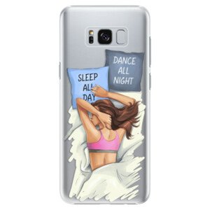 Plastové pouzdro iSaprio - Dance and Sleep - Samsung Galaxy S8 Plus