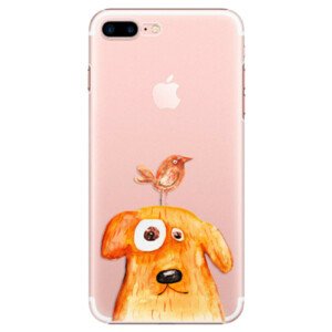 Plastové pouzdro iSaprio - Dog And Bird - iPhone 7 Plus