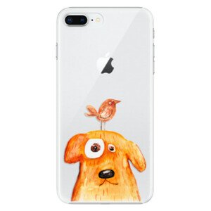 Plastové pouzdro iSaprio - Dog And Bird - iPhone 8 Plus