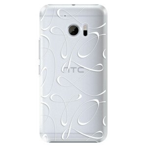 Plastové pouzdro iSaprio - Fancy - white - HTC 10