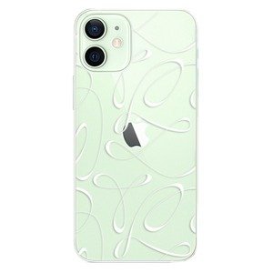 Plastové pouzdro iSaprio - Fancy - white - iPhone 12 mini