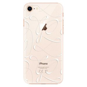 Plastové pouzdro iSaprio - Fancy - white - iPhone 8