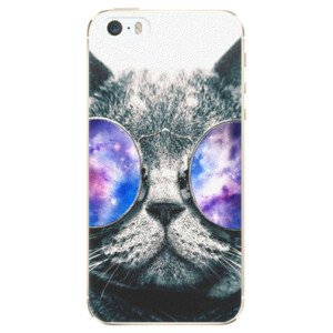 Plastové pouzdro iSaprio - Galaxy Cat - iPhone 5/5S/SE