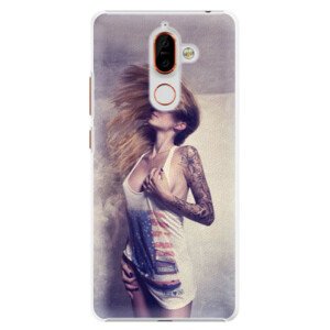 Plastové pouzdro iSaprio - Girl 01 - Nokia 7 Plus