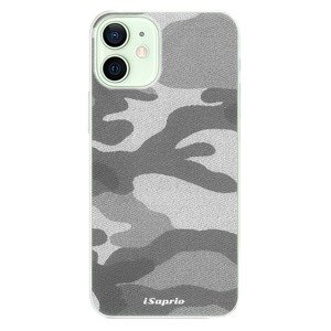 Plastové pouzdro iSaprio - Gray Camuflage 02 - iPhone 12 mini