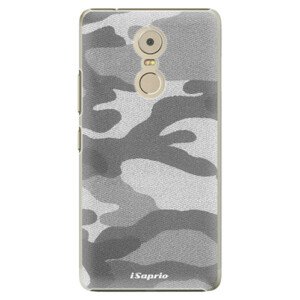 Plastové pouzdro iSaprio - Gray Camuflage 02 - Lenovo K6 Note