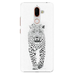Plastové pouzdro iSaprio - White Jaguar - Nokia 7 Plus