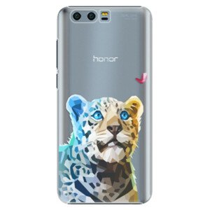 Plastové pouzdro iSaprio - Leopard With Butterfly - Huawei Honor 9